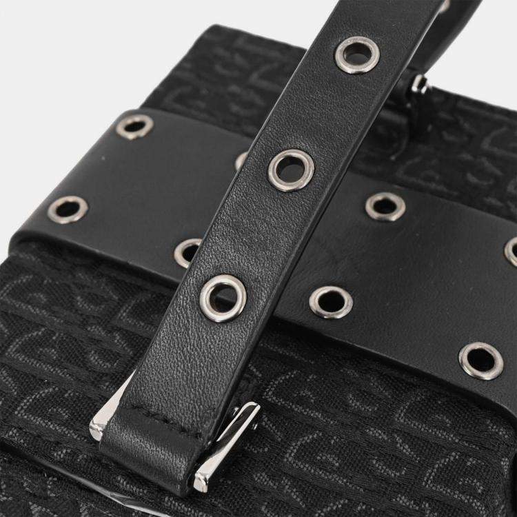 Pre Owned Christian Dior Black Street Chic Trotter Handbag