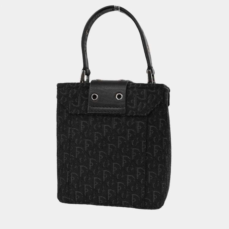 Pre Owned Christian Dior Black Street Chic Trotter Handbag