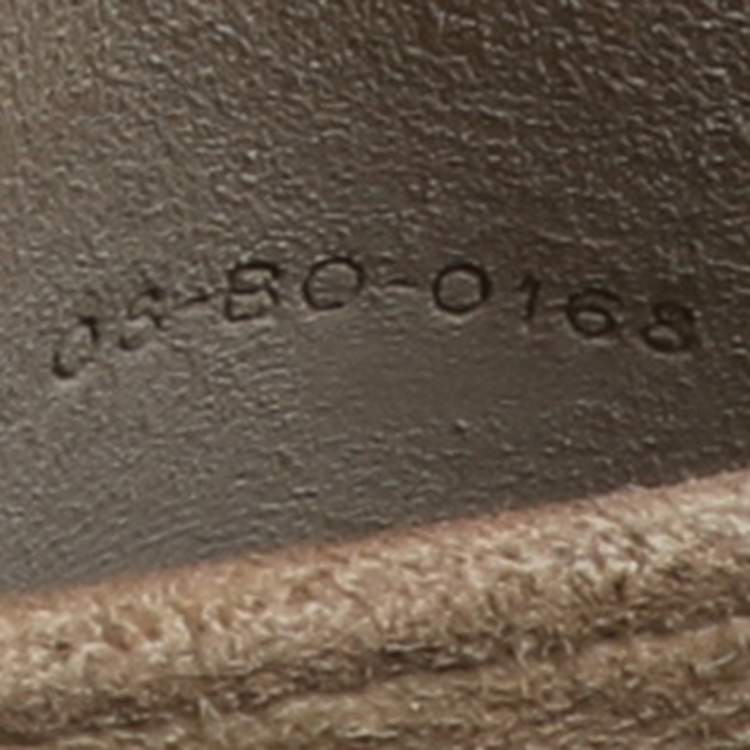 Pre Owned Dior Diorama Silver Studded Leather Vertical Chain Clutch