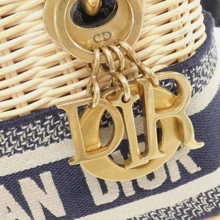 Pre Owned Christian Dior Dior Oblique Lady Handbag
