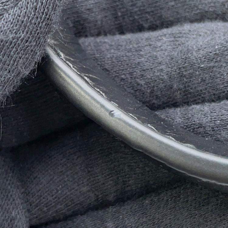 Pre Owned Christian Dior Grand Tour Handbag Crinkled Calfskin Leather Black