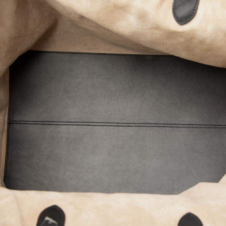 Pre Owned Dior White Large Canvas Eiffel Tower Toujours Tote