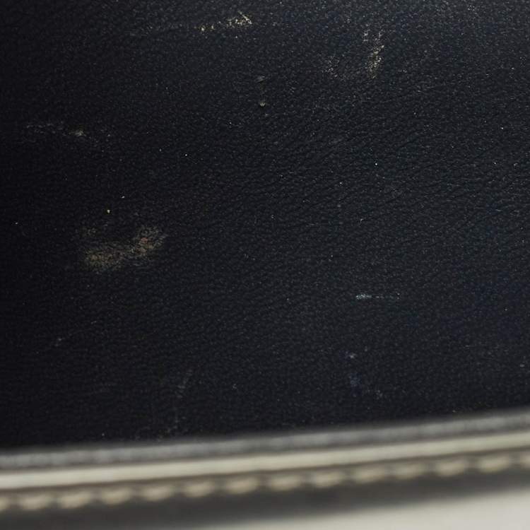 Pre Owned Dior Diorama Medium Silver Patent Leather Shoulder Bag