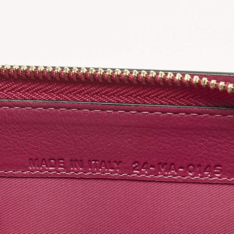 مملوكة مسبقًا Dior Diorissimo Voyageur Black Leather Zip Around Wallet