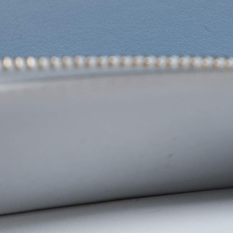 Pre Owned Dior Diorissimo Pink Leather Continental Wallet