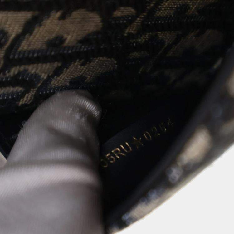 مملوكة مسبقًا Dior Blue Mini Oblique Canvas Miss Maddy Flap