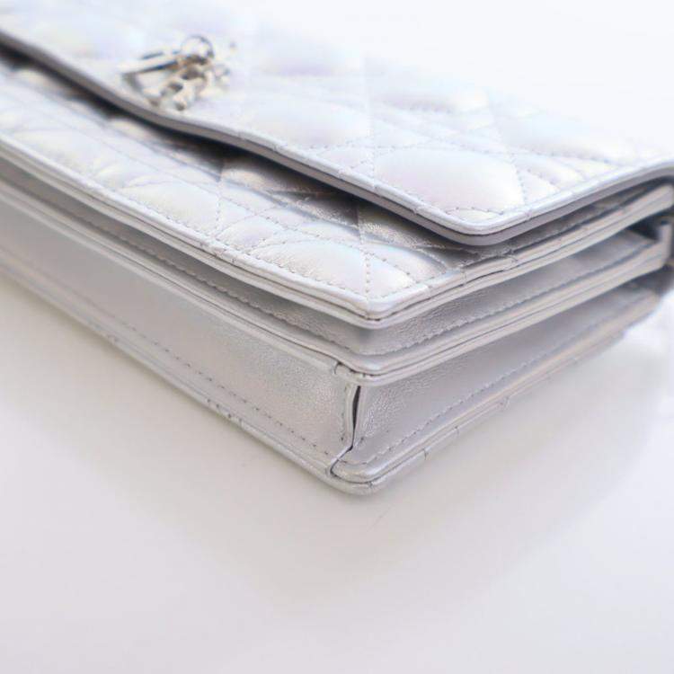 Pre Owned  حقيبة ديور ماي ليدي ديور جلد ضأن كريستيان ديور