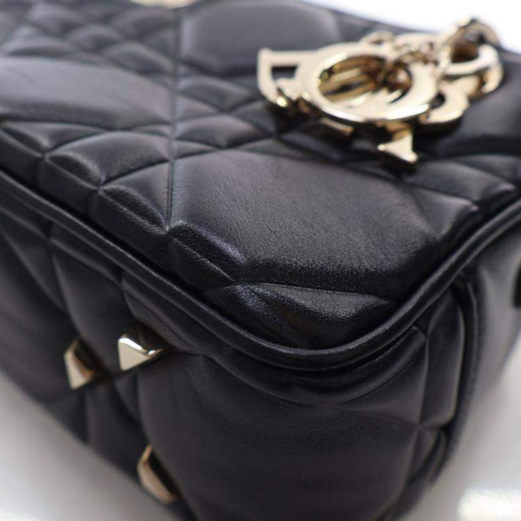 Pre Owned Dior Mini Lambskin The Lady 95.22
