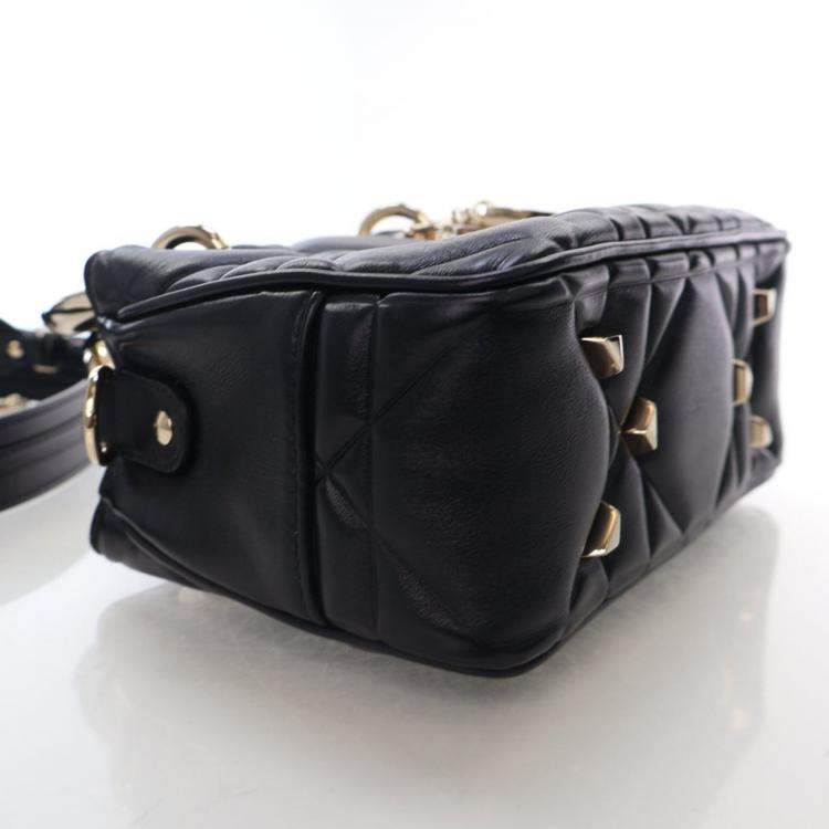 Pre Owned Dior Mini Lambskin The Lady 95.22