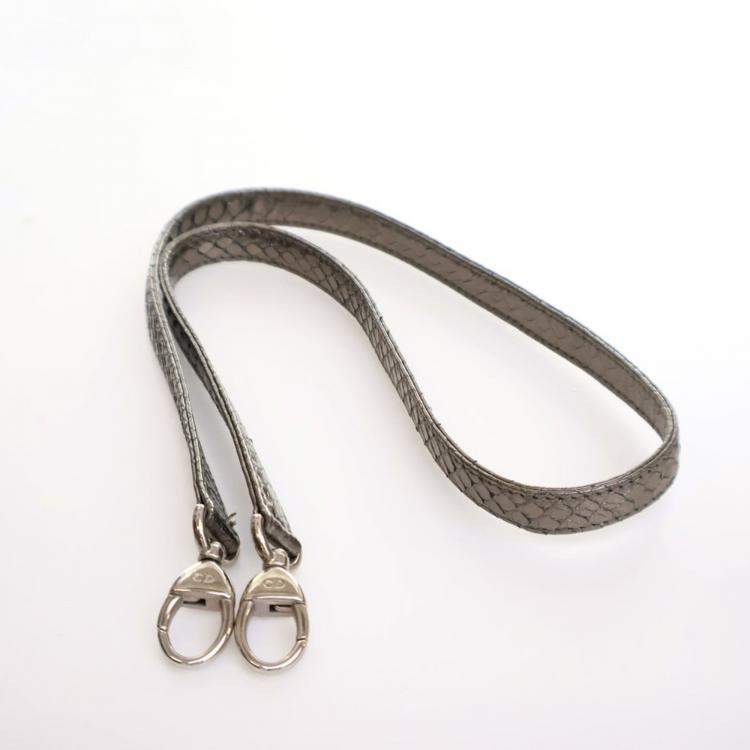 Pre Owned Dior Medium Python Lady Dior