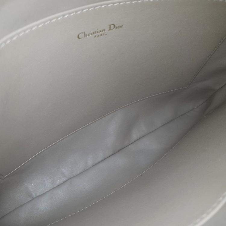 مملوكة مسبقًا حقيبة كلتش ديور كاروه جلد بيج روزية يومية