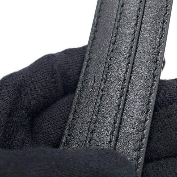 مملوكة مسبقًا Christian Dior 95.22 Cannage Medium Leather Handbag Black