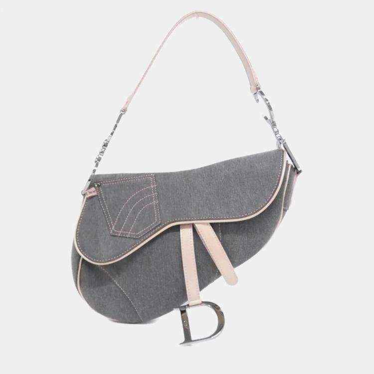 Pre Owned Christian Dior Saddle Shoulder Bag