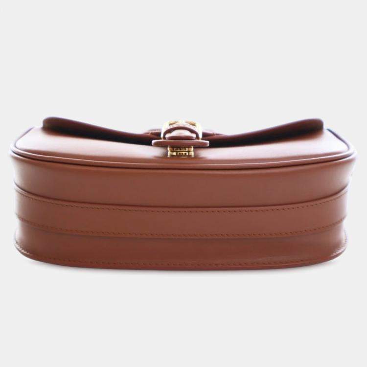 Pre Owned Dior Brown Medium Leather Bobby Crossbody