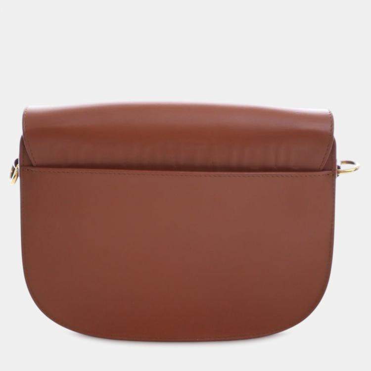 Pre Owned Dior Brown Medium Leather Bobby Crossbody