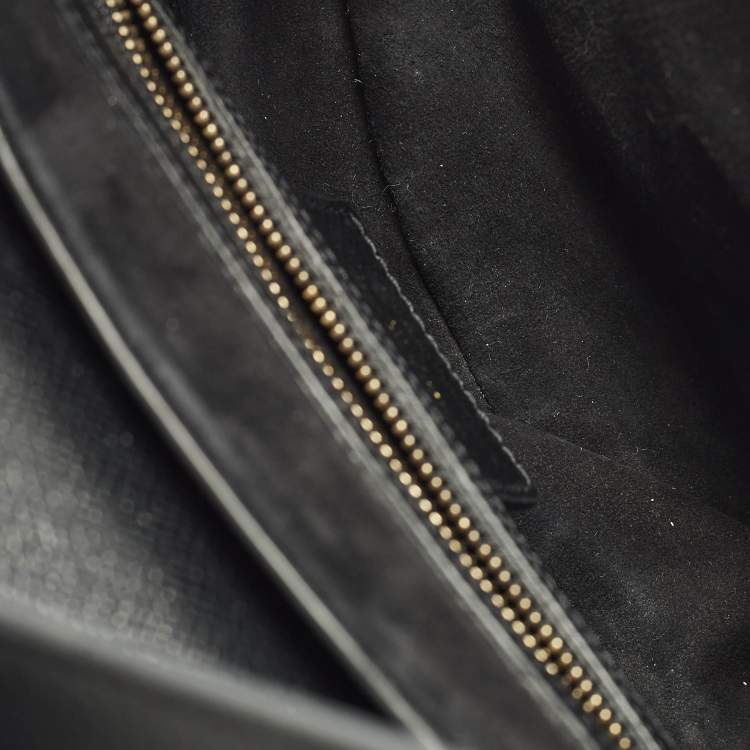 Pre Owned حقيبة ديور سادل كانفاس أوبليك وبرغندي وجلدي