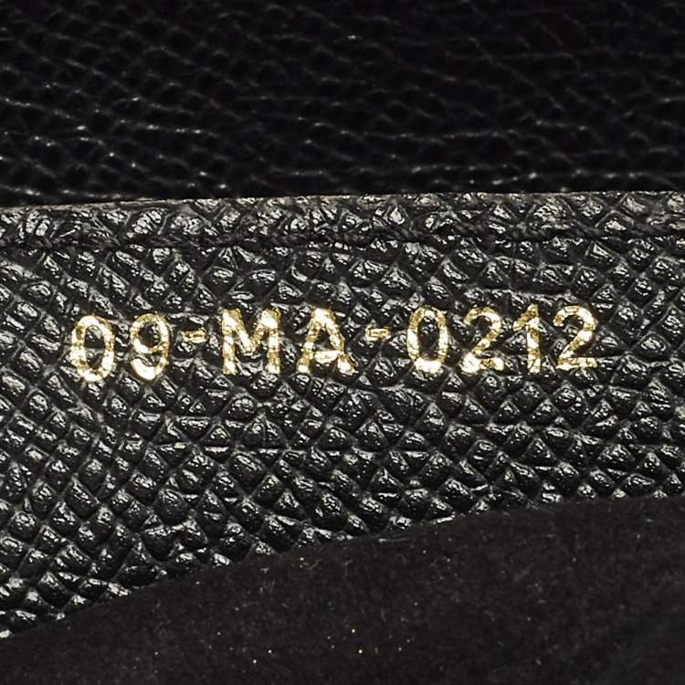 Pre Owned حقيبة ديور سادل كانفاس أوبليك وبرغندي وجلدي