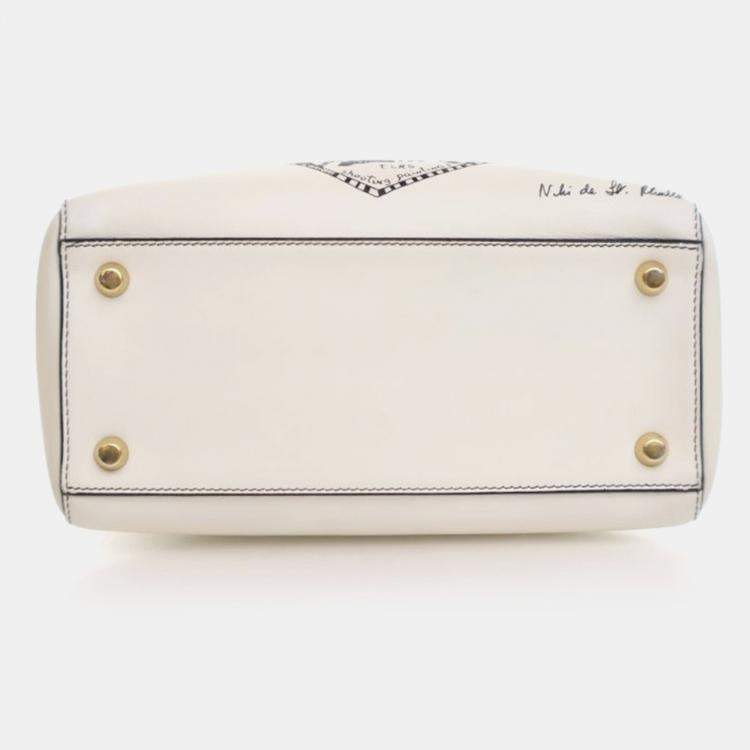 Pre Owned Dior Medium Calfskin Lady Dior