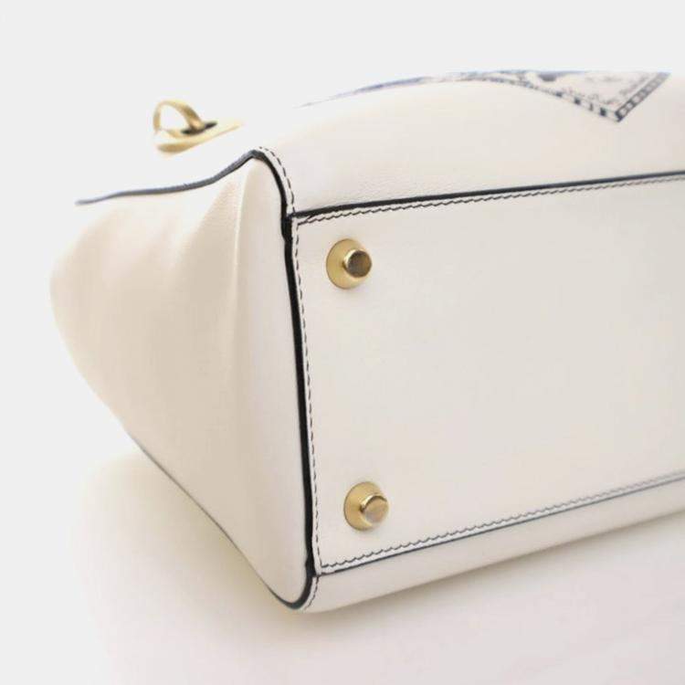 Pre Owned Dior Medium Calfskin Lady Dior