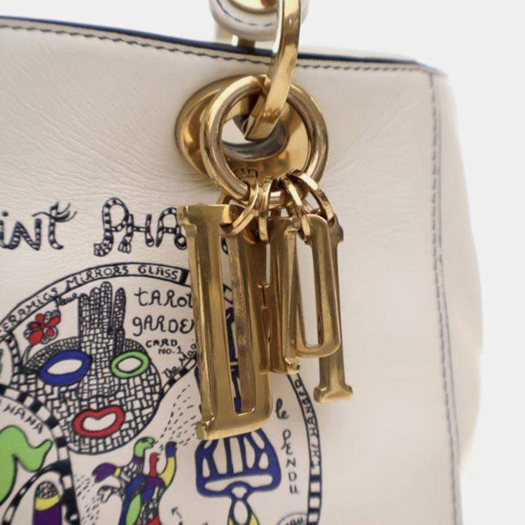 Pre Owned Dior Medium Calfskin Lady Dior