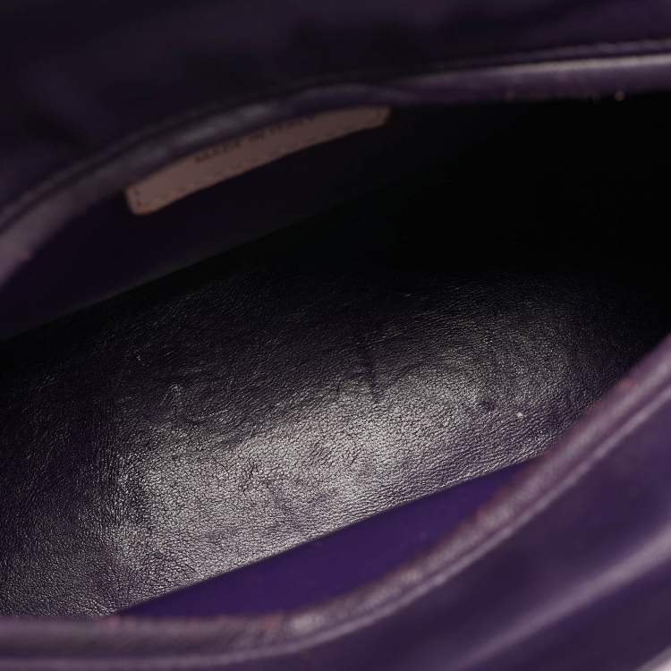 مملوكة مسبقًا Dior Lady Dior Medium Purple/Pink Cannage Leather Tote