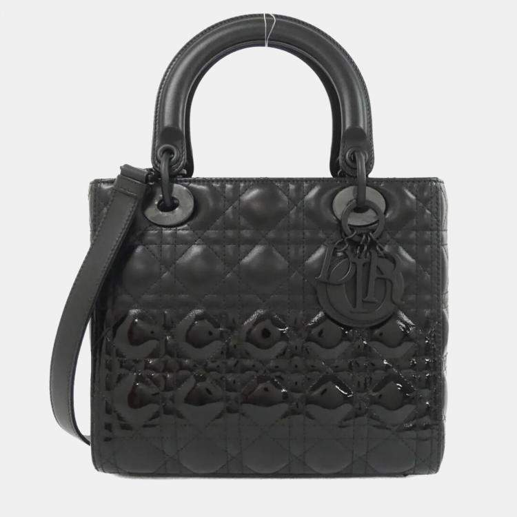 Pre Owned Christian Dior Lady Medium Handbag