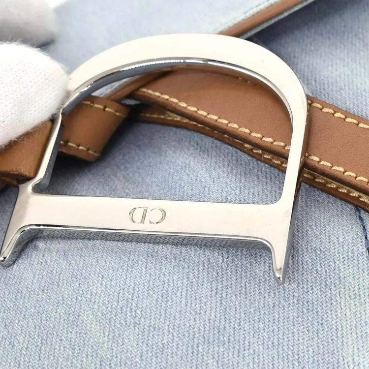 مملوكة مسبقًا Dior Saddle Blue Cotton Shoulder Bag