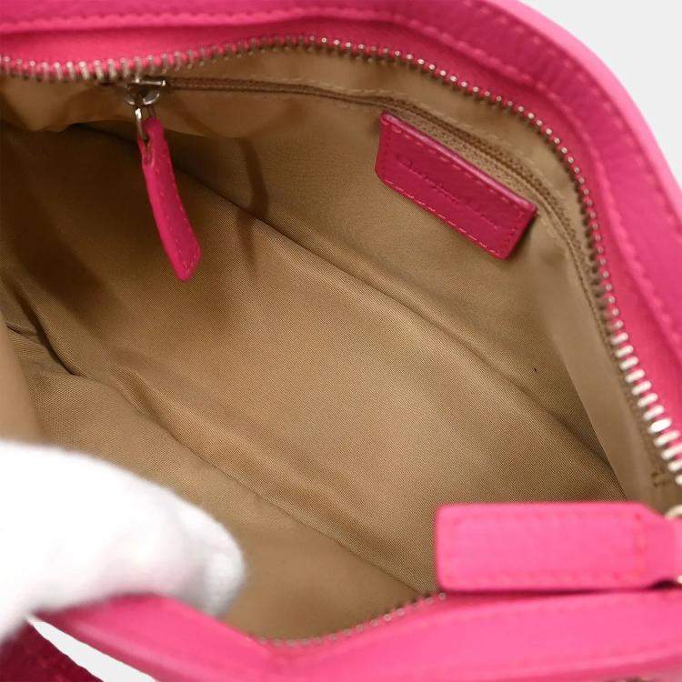 Pre Owned Christian Dior Beige Trotter Handbag