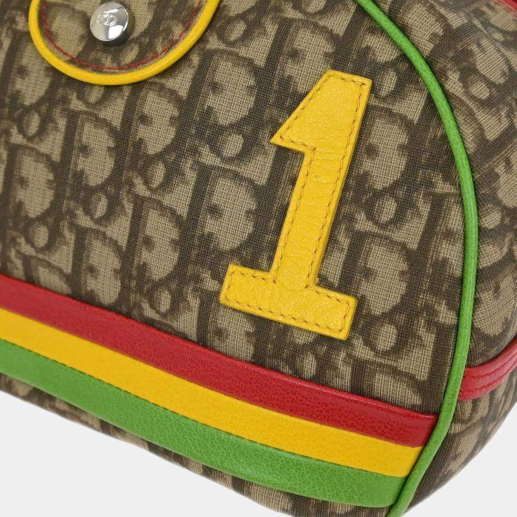 مملوكة مسبقًا Dior Trotter Multicolor Canvas Shoulder Bag