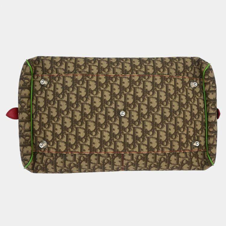 مملوكة مسبقًا Dior Trotter Multicolor Canvas Shoulder Bag