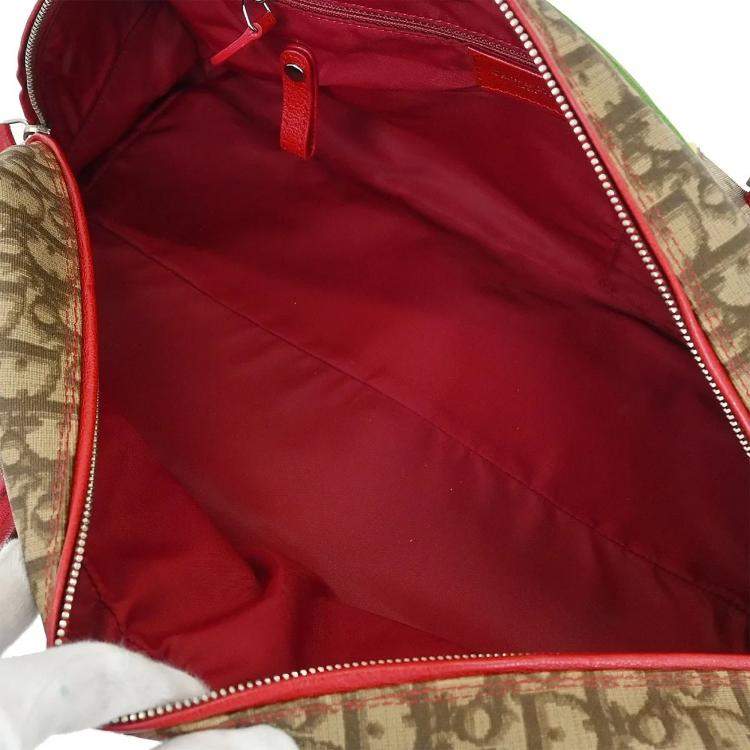 مملوكة مسبقًا Dior Trotter Multicolor Canvas Shoulder Bag