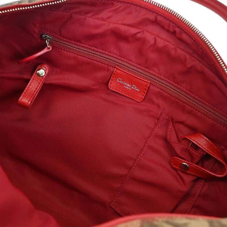 مملوكة مسبقًا Dior Trotter Multicolor Canvas Shoulder Bag