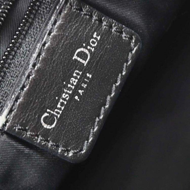 مملوكة مسبقًا Christian Dior Black Trotter Duffle Handbag