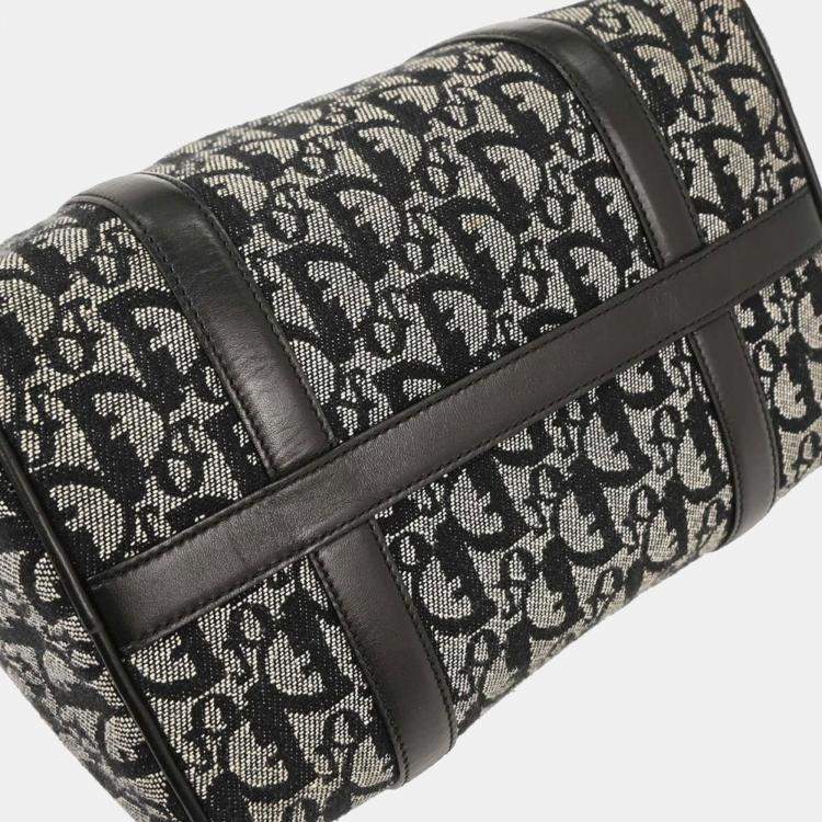 مملوكة مسبقًا Christian Dior Black Trotter Duffle Handbag