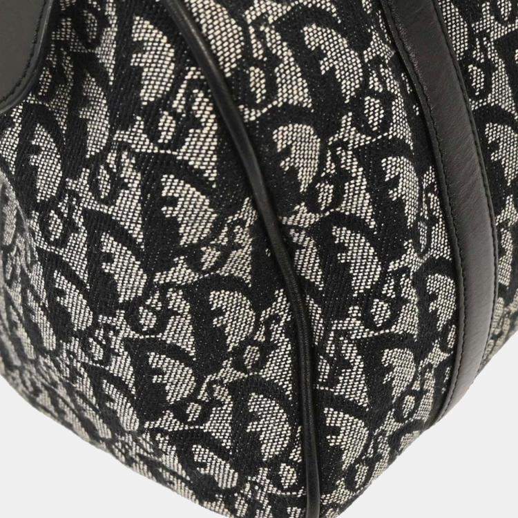 مملوكة مسبقًا Christian Dior Black Trotter Duffle Handbag