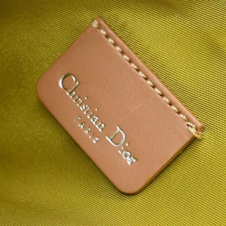 Pre Owned Dior Saddle Blue Denim Bag