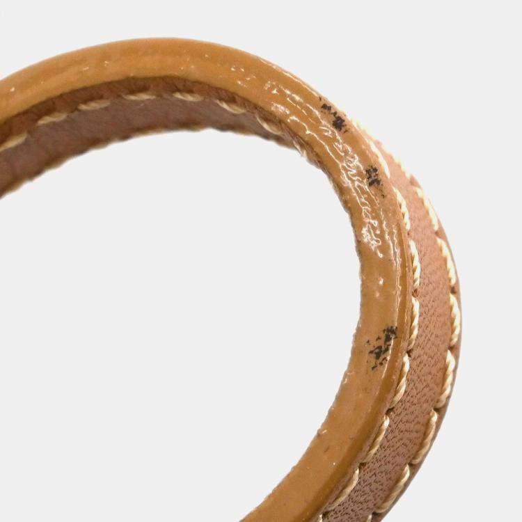 Pre Owned Dior Saddle Blue Denim Bag