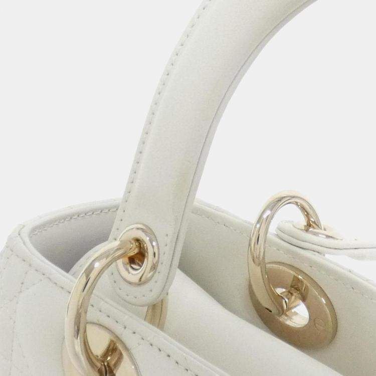 Pre Owned Christian Dior Lady Medium Handbag