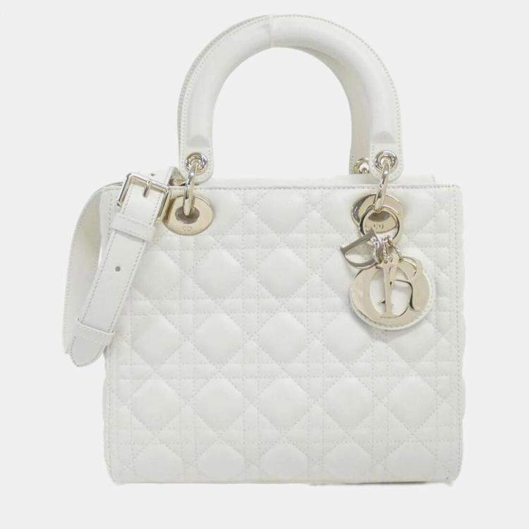 Pre Owned Christian Dior Lady Medium Handbag