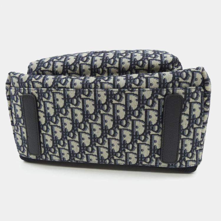 Pre Owned Dior Rider Oblique Jacquard Backpack