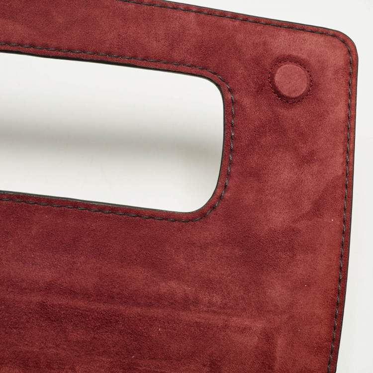 Pre Owned Dior J'Adior Flap Medium Red Leather Shoulder Bag