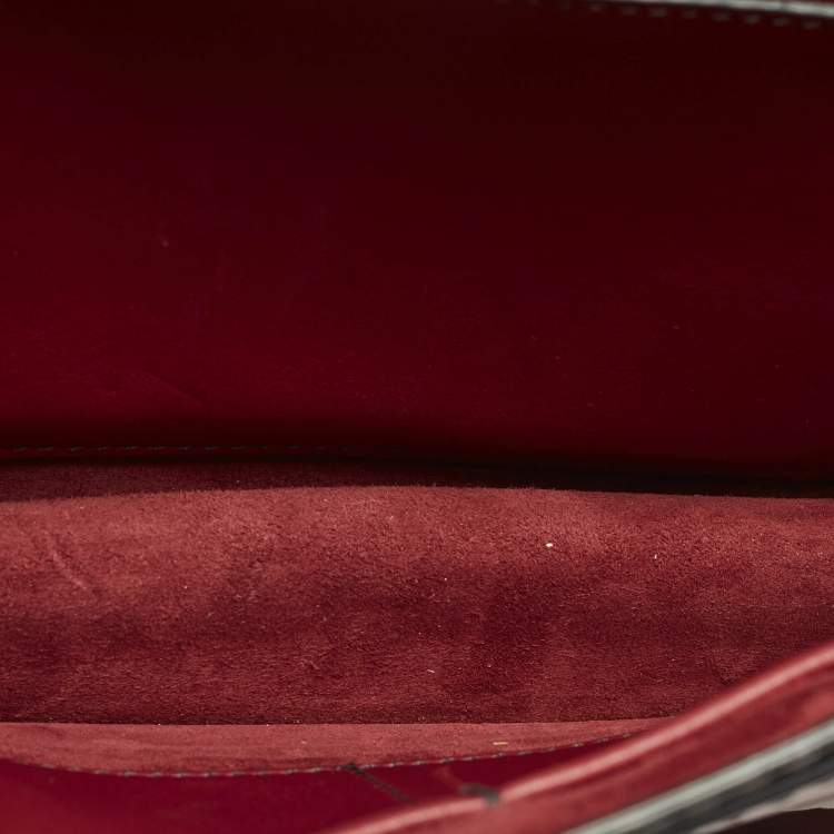 Pre Owned Dior J'Adior Flap Medium Red Leather Shoulder Bag