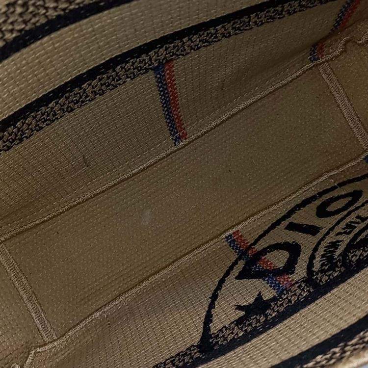 Pre Owned Dior Multicolor Fabric Camp Bag Small