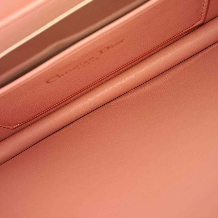 Pre Owned Dior Pink Leather Miss Caro Mini