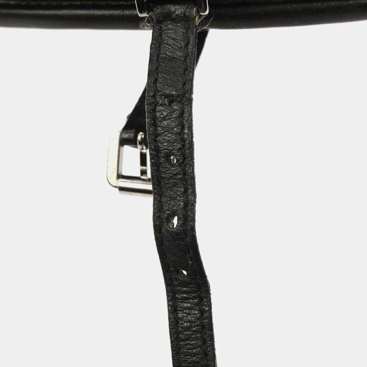 Pre Owned Dior Admit It Corset Black Leather Shoulder Bag