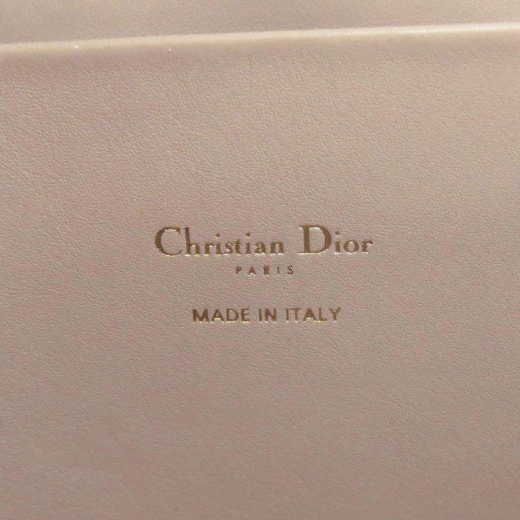 Pre Owned Dior Toujours Medium Calfskin Leather Top Handle Bag