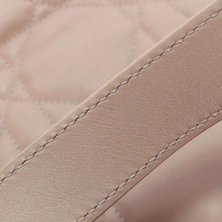 Pre Owned Dior Toujours Medium Calfskin Leather Top Handle Bag