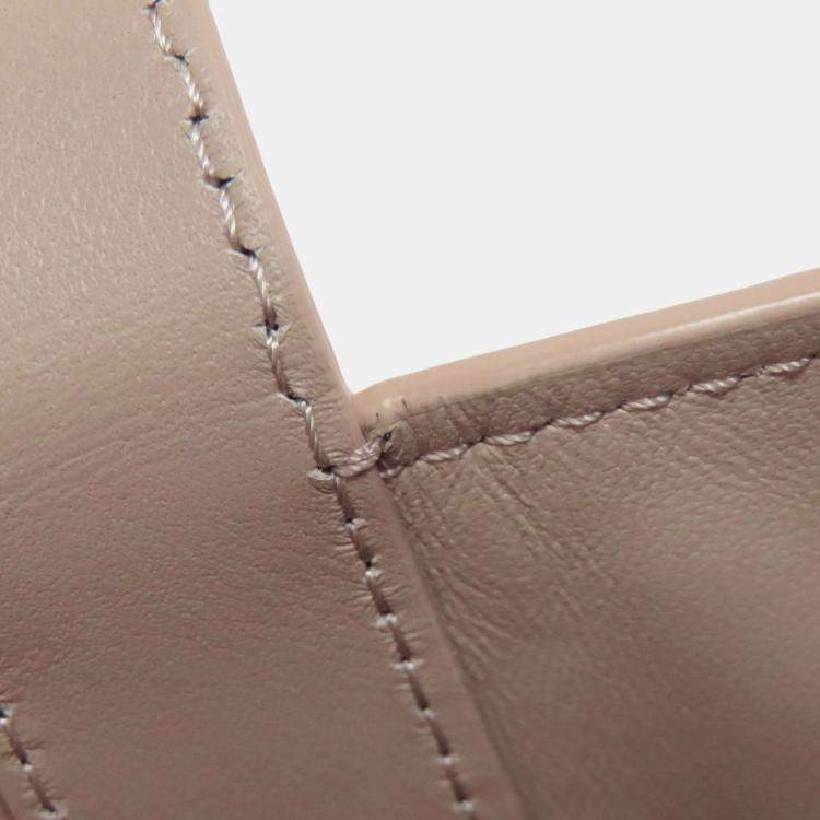 Pre Owned Dior Toujours Medium Calfskin Leather Top Handle Bag