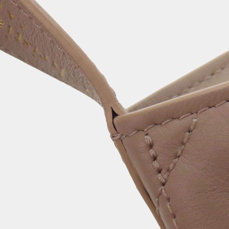 Pre Owned Dior Toujours Medium Calfskin Leather Top Handle Bag