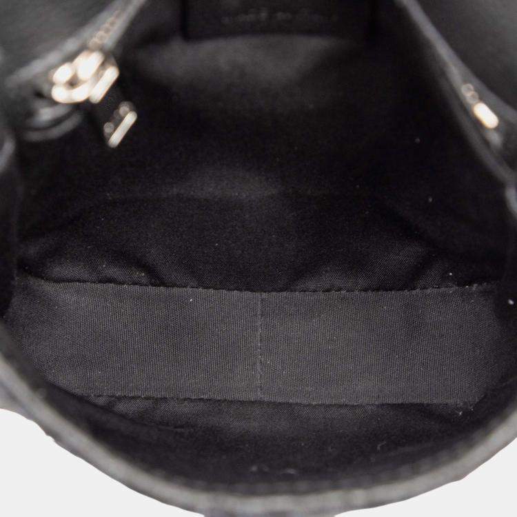 Pre Owned Dior Brown Oblique Canvas Saddle Pouch Crossbody